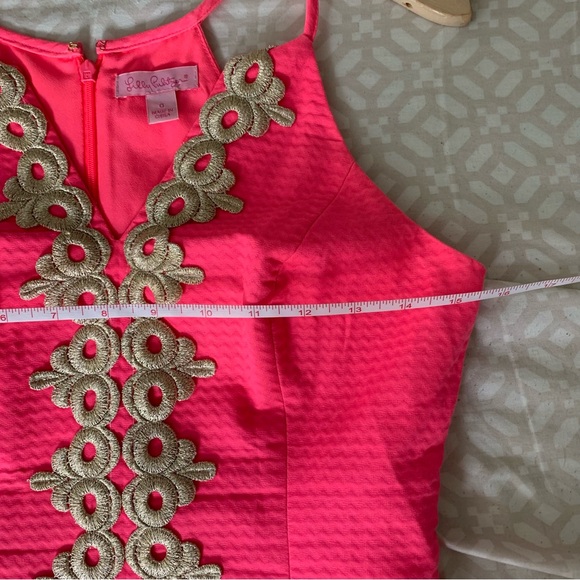 Lilly Pulitzer | Hot Pink Shift Dress | Size 0 - Picture 8 of 10